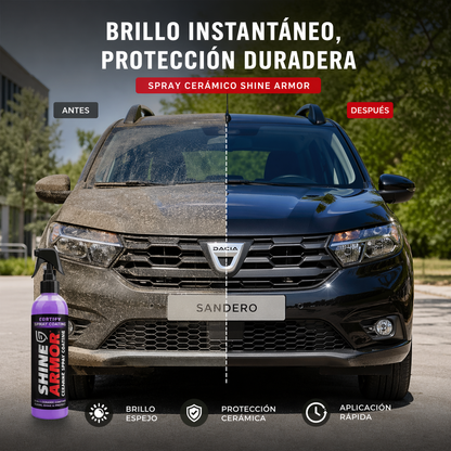 ✨SHINE ARMOR 3 EN 1: Limpia, protege y devuelve el brillo de tu coche en minutos 🚗 ¡Envío Gratis 24h!🔥
