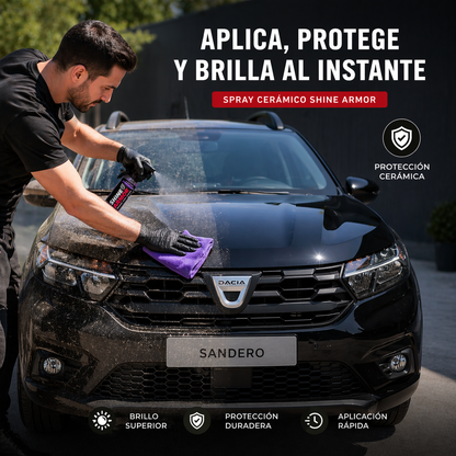 ✨SHINE ARMOR 3 EN 1: Limpia, protege y devuelve el brillo de tu coche en minutos 🚗 ¡Envío Gratis 24h!🔥