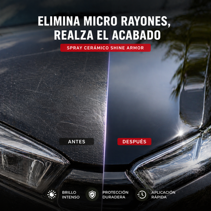 ✨SHINE ARMOR 3 EN 1: Limpia, protege y devuelve el brillo de tu coche en minutos 🚗 ¡Envío Gratis 24h!🔥