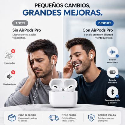 🎧 AirPods PRO 5.3 Premium -  Sonido Premium y Libertad Total ¡OFERTA EXCLUSIVA DISPONIBLE HOY!🔥