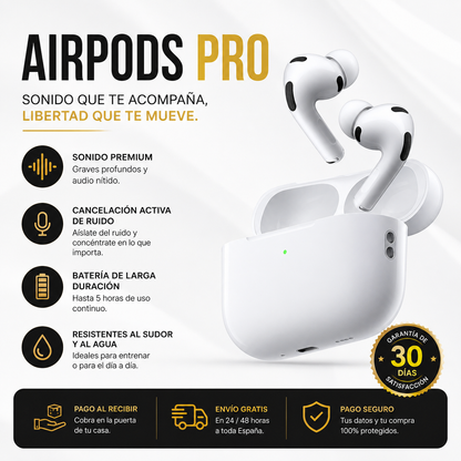 🎧 AirPods PRO 5.3 Premium -  Sonido Premium y Libertad Total ¡OFERTA EXCLUSIVA DISPONIBLE HOY!🔥