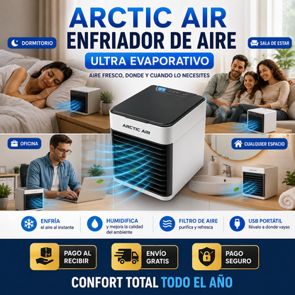 ❄️Mini Aire Enfriador Portátil: Disfruta de aire más Fresco en segundos🚚¡Envío Gratis en 24H!🔥