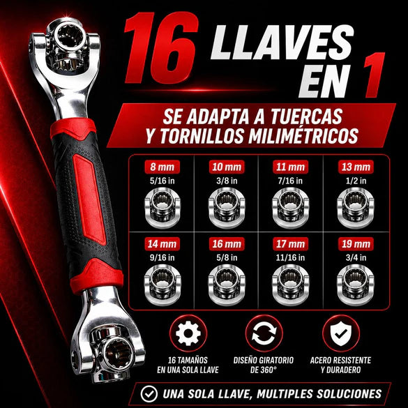 🔧Llave Multifunción 48 en 1 - Una Herramienta, Infinitas Soluciones🔩¡Oferta Exclusiva Hoy!🔥
