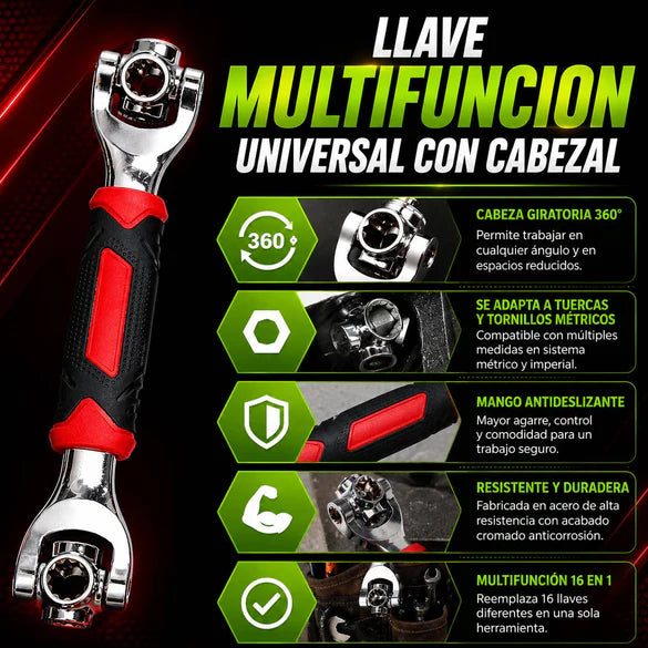 🔧Llave Multifunción 48 en 1 - Una Herramienta, Infinitas Soluciones🔩¡Oferta Exclusiva Hoy!🔥