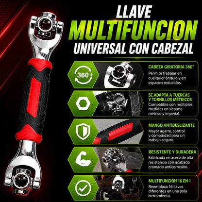 🔧Llave Multifunción 48 en 1 - Una Herramienta, Infinitas Soluciones🔩¡Oferta Exclusiva Hoy!🔥
